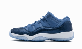 Air Jordan 11 Retro Low GS "Blue Moon" running with backpack shoes machine - washable running option