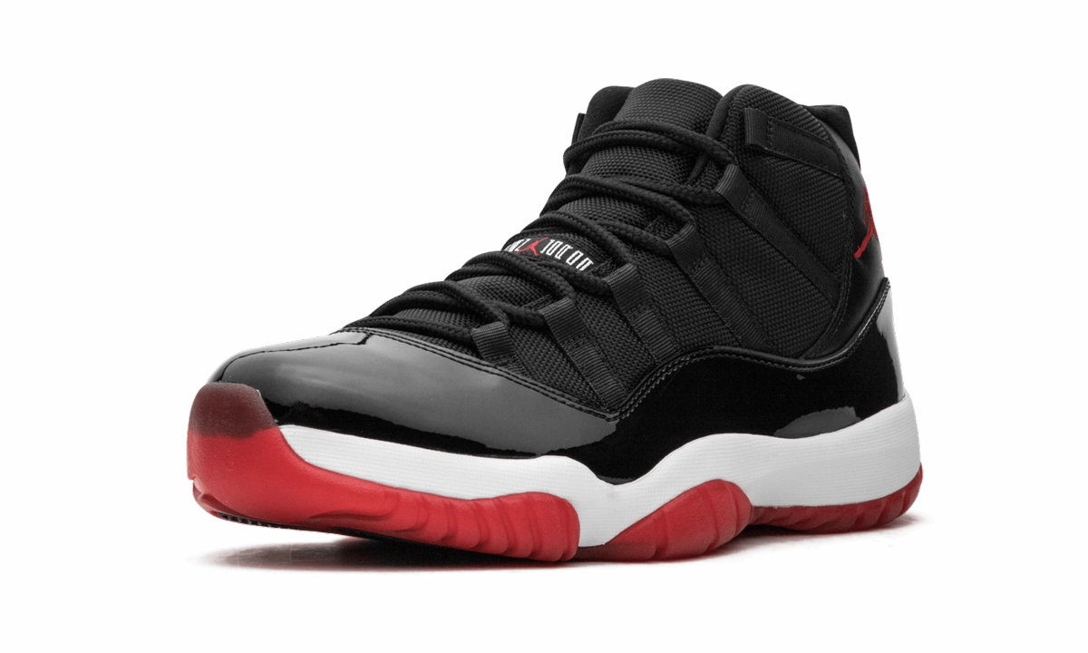 travel - friendly shoes Wide - base Air Jordan 11 Retro "Bred"