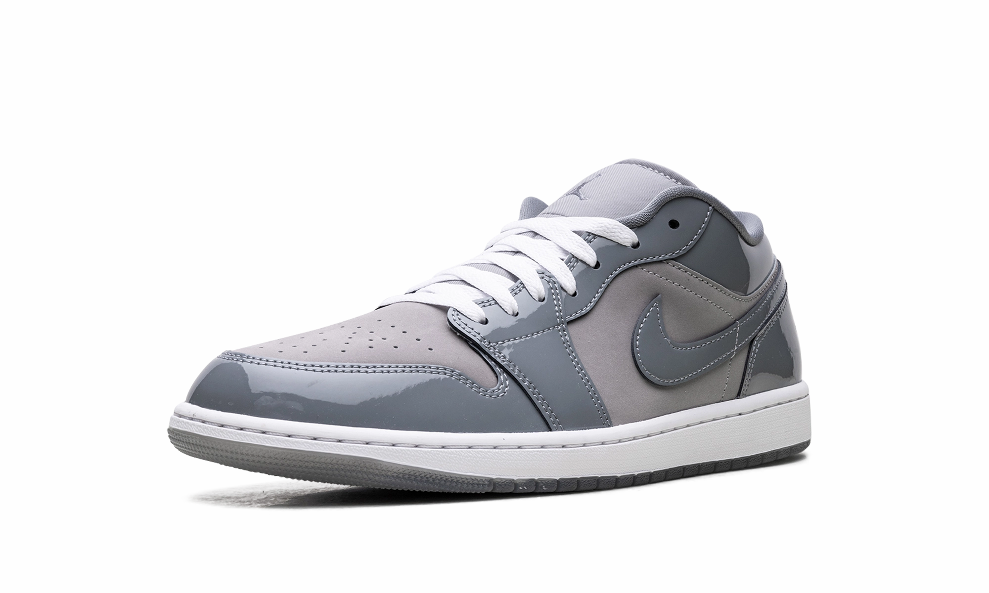 Stylish Stripes Air Jordan 1 Low "Cool Grey"