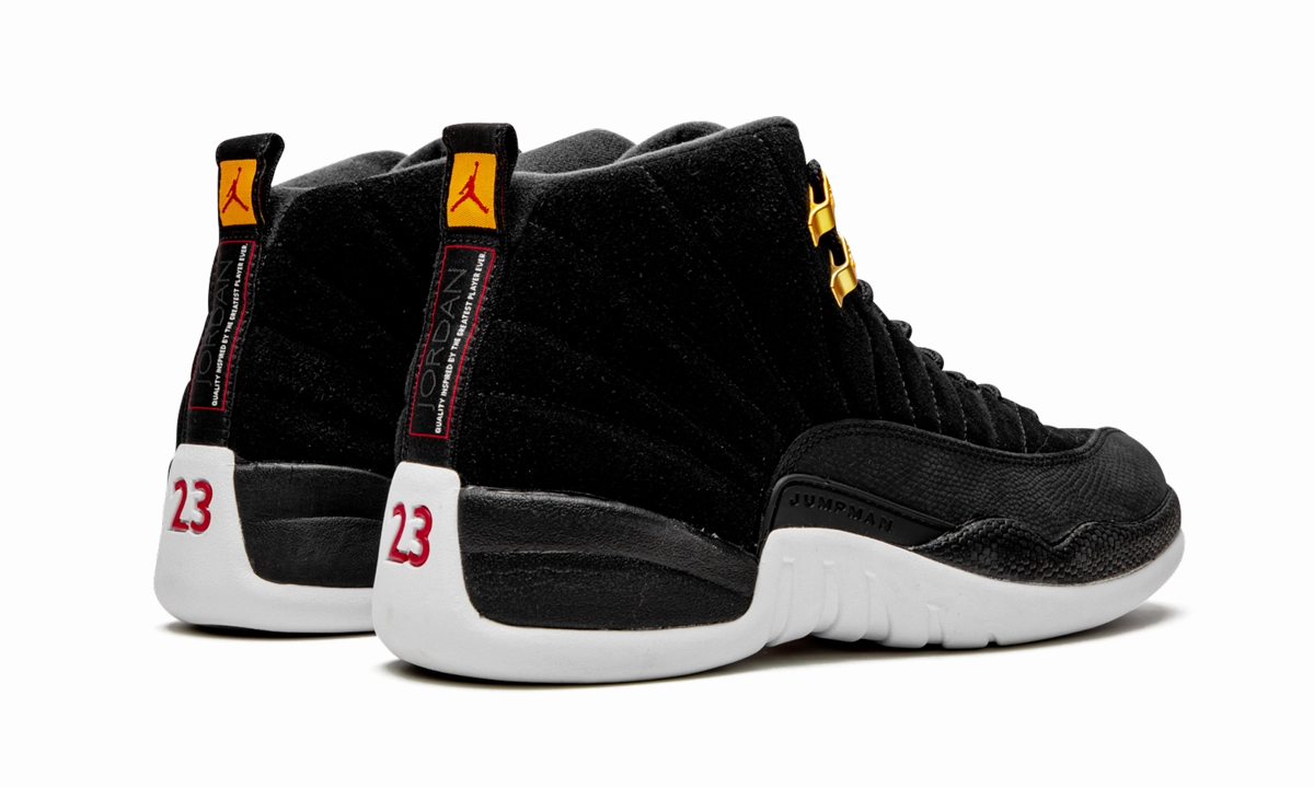 Air Jordan 12 "Reverse Taxi" circuit - training running shoes