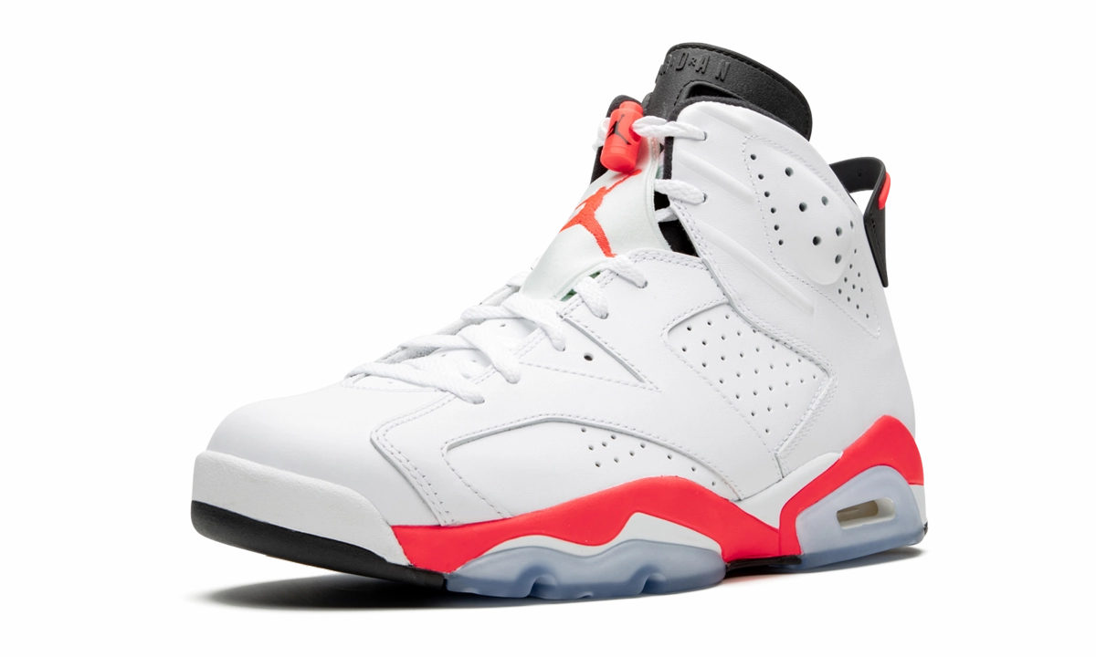 Air Jordan 6 Retro "Infrared" ice running shoes