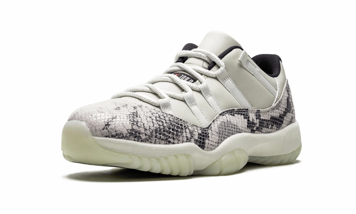 amateurs Comfort - enhanced Air Jordan 11 Retro Low "Snakeskin Light Bone"