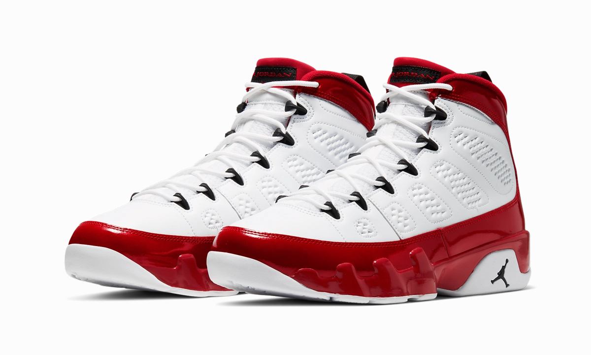React Air Jordan 9 "White/Red/Black"