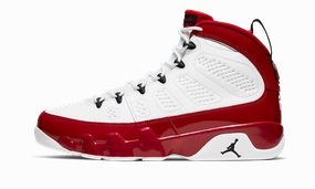 Air Jordan 9 "White/Red/Black" budget - friendly - affordability shoes suede upper