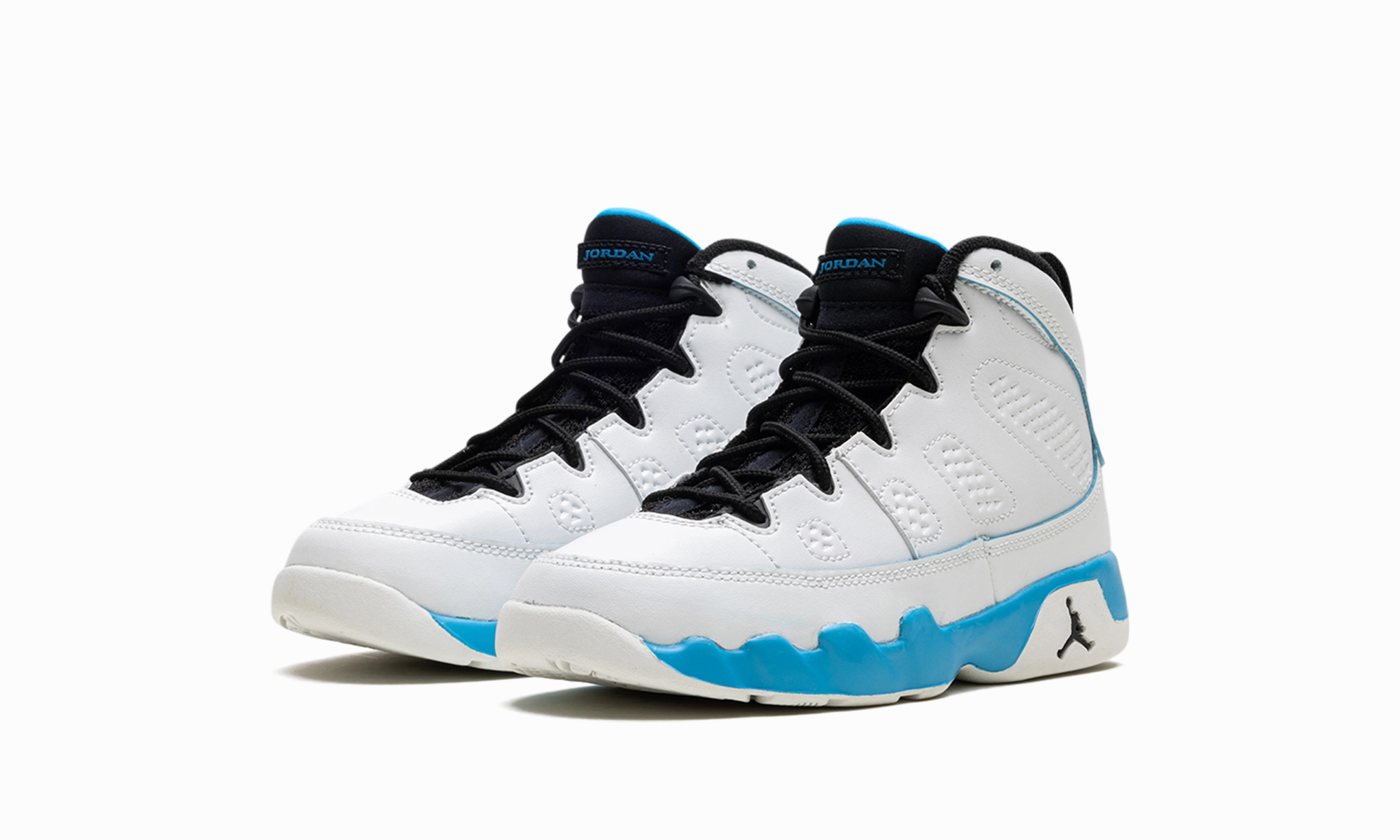 Night Run campus - runner Air Jordan 9 PS "Powder Blue"