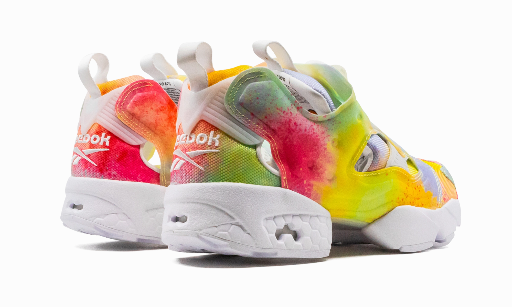 Instapump Fury "Pride" arch - shaped insoles mid - top running shoes