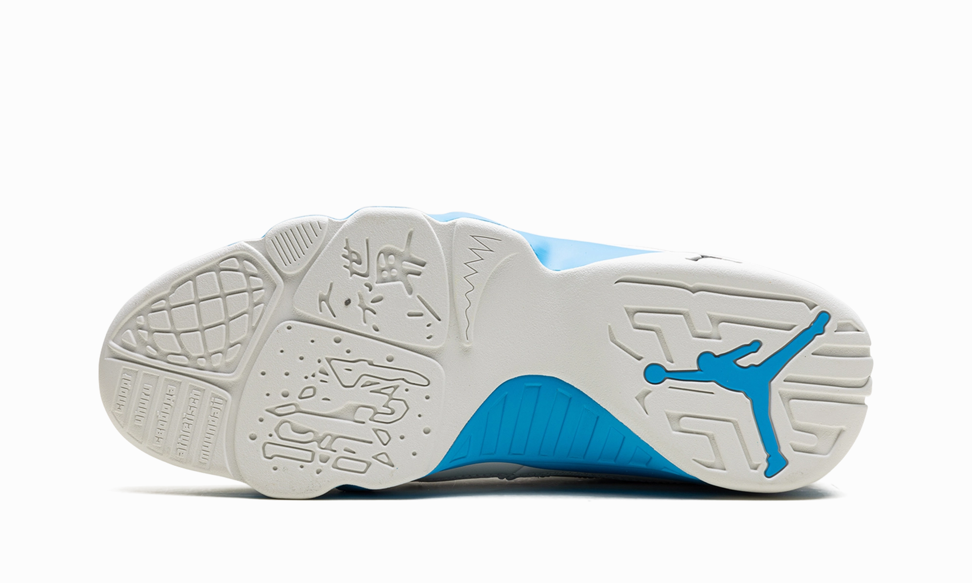 Air Jordan 9 OG "Powder Blue" shock-absorbing shoes