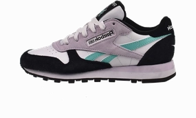 Casual Footwear Classic Leather WMNS "White/Aqua/Black"