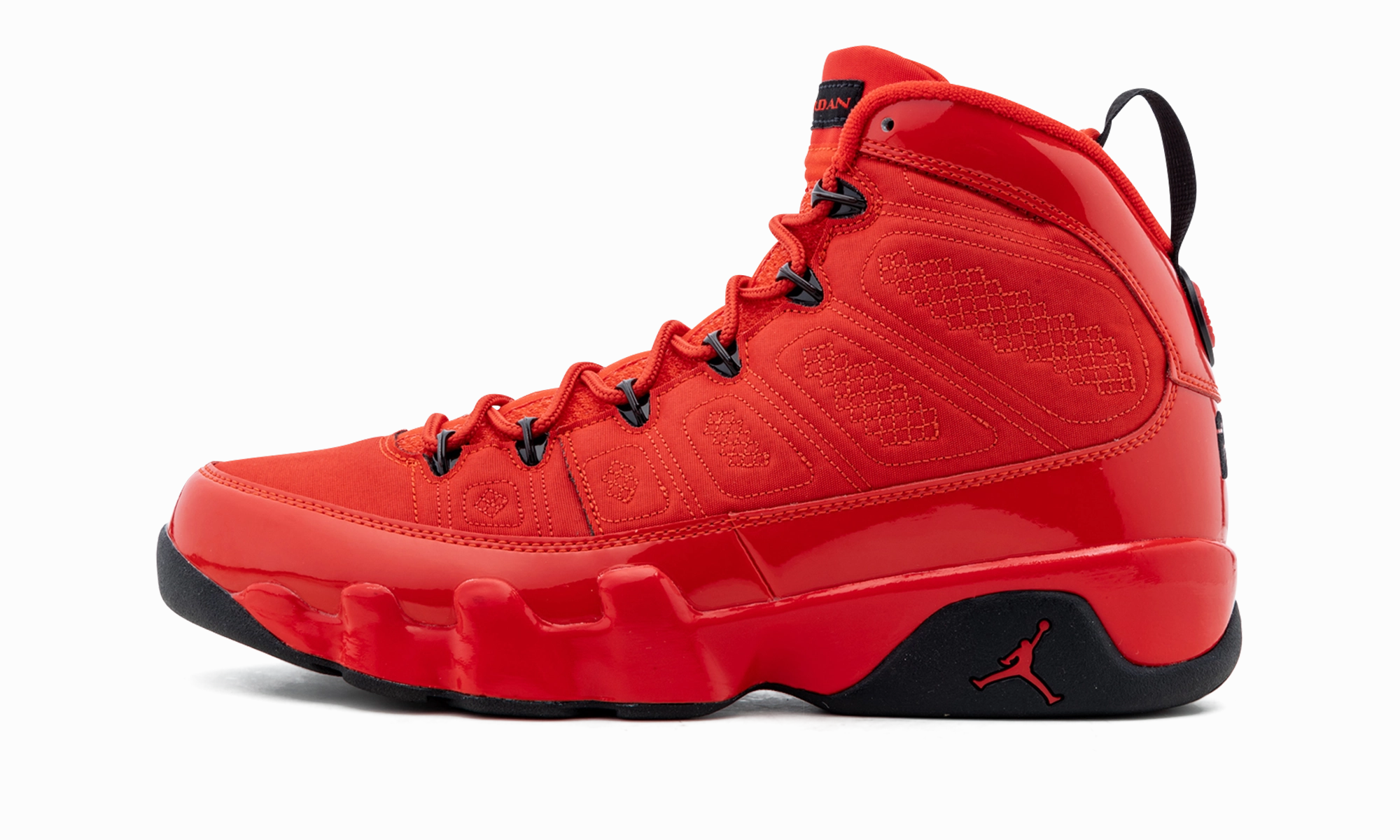 Air Jordan 9 Retro "Chile Red" morning - wear shoes artistic - event running gear