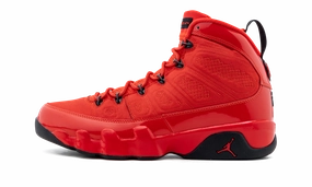 Air Jordan 9 Retro "Chile Red" morning - wear shoes artistic - event running gear
