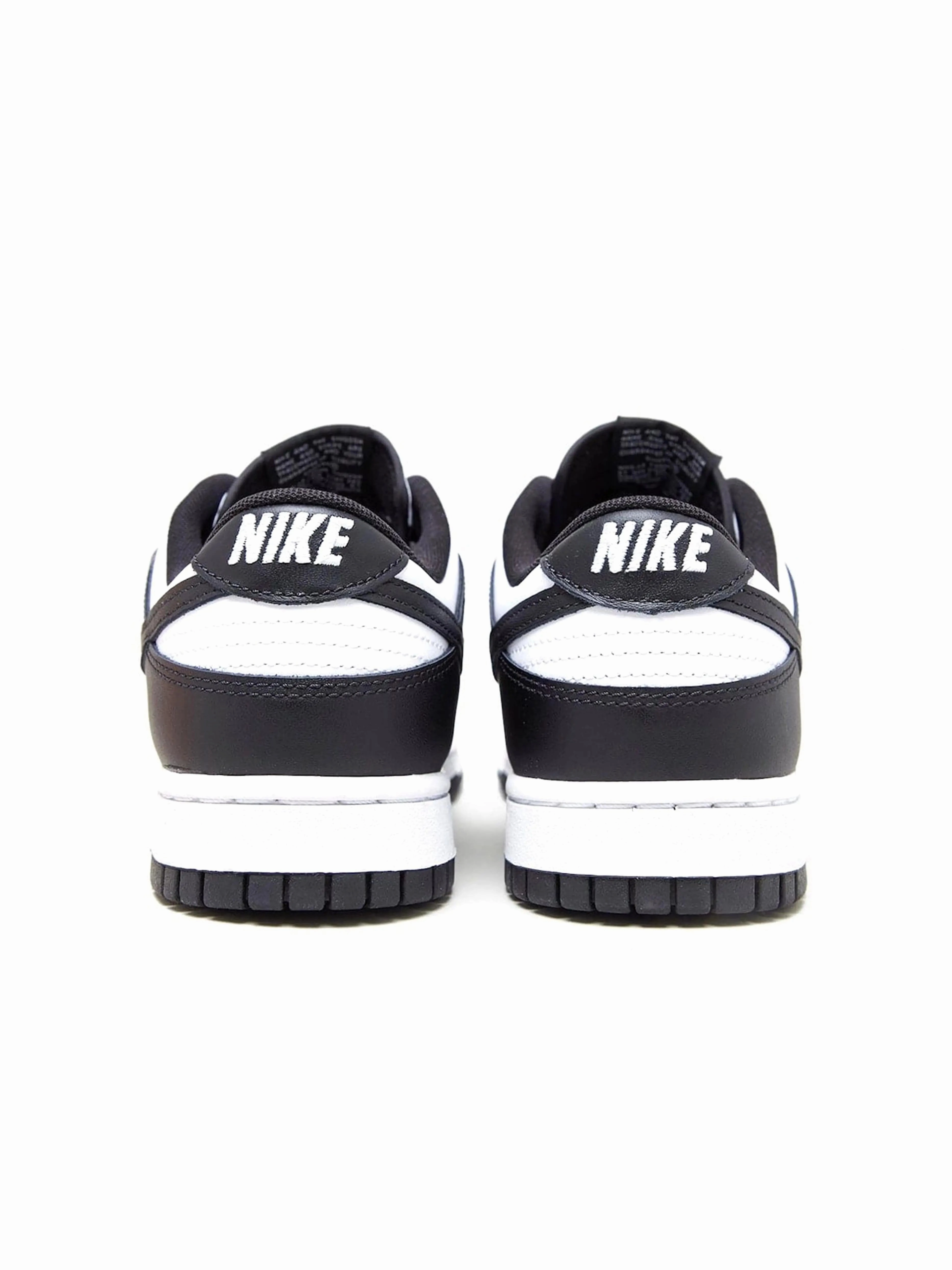 Nike Dunk Low Retro White Black Panda Dunk (2021) (W) Arch Focus moisture - wicking running footwear