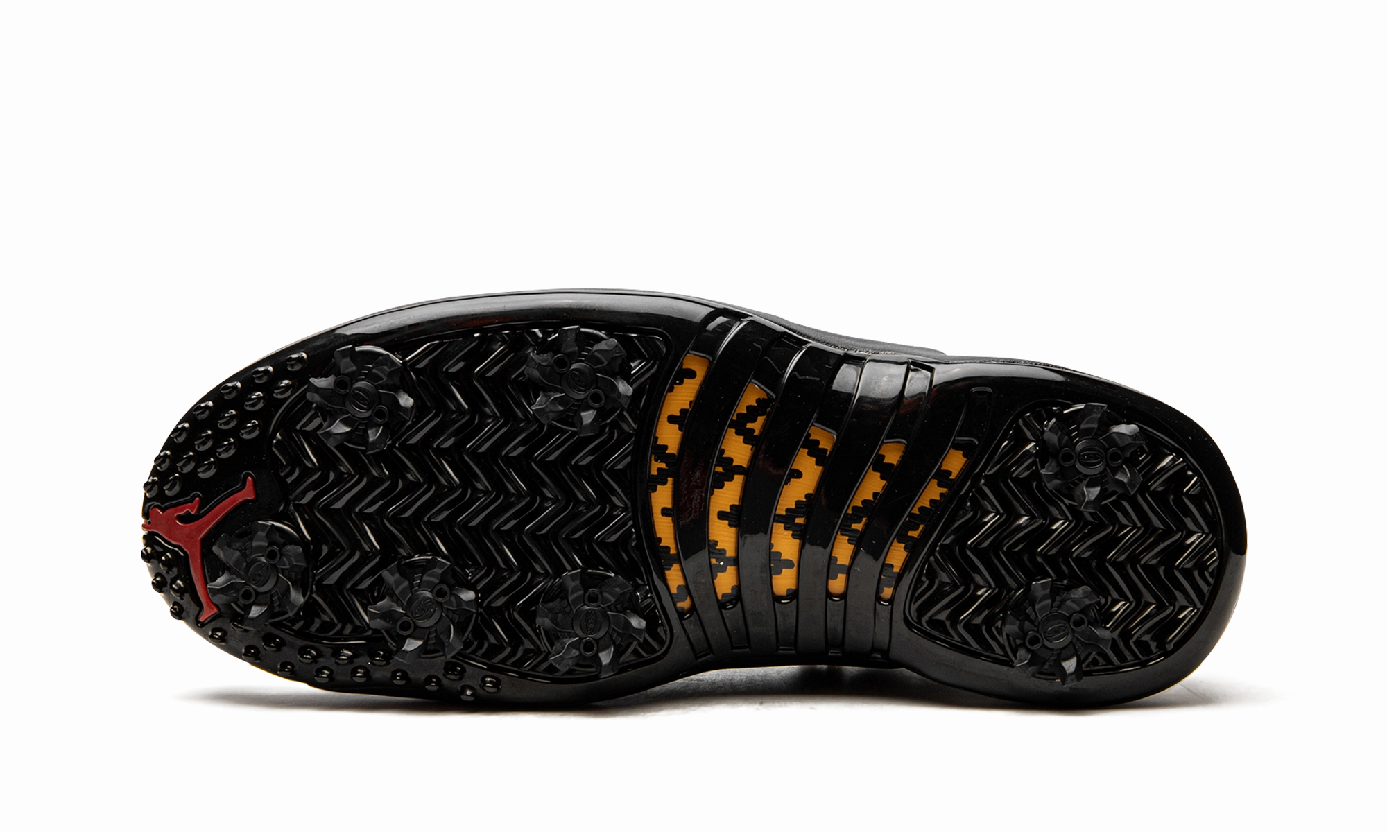 Jordan 12 Retro Low Golf "Taxi" wave - cushion shoes 10K runs