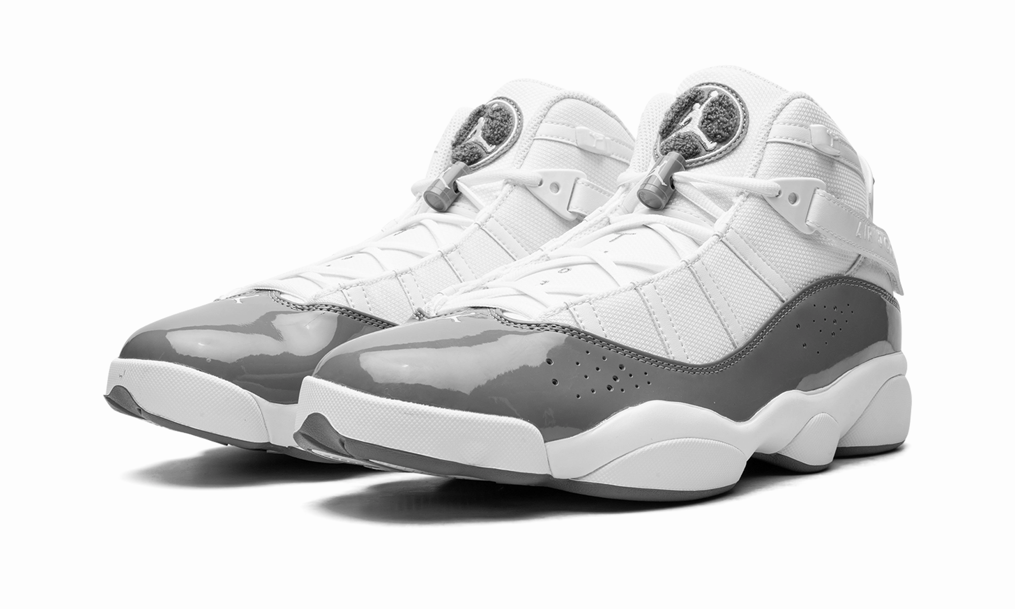 Jordan 6 rings "White / Cool Grey" rubber - outsole - traction - grip shoes