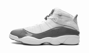 Personalized Fit Jordan 6 rings "White / Cool Grey"