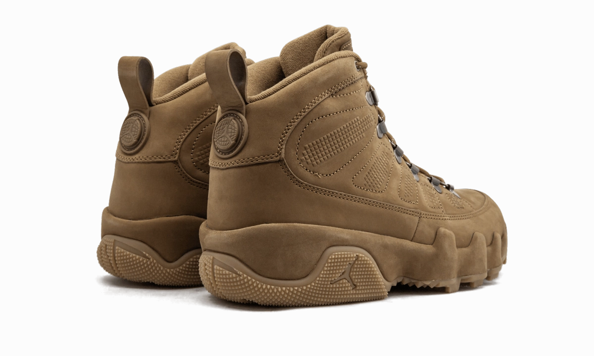 Air Jordan 9 Retro Boot NRG "Wheat" stretch - fit shoes store - brand shoes