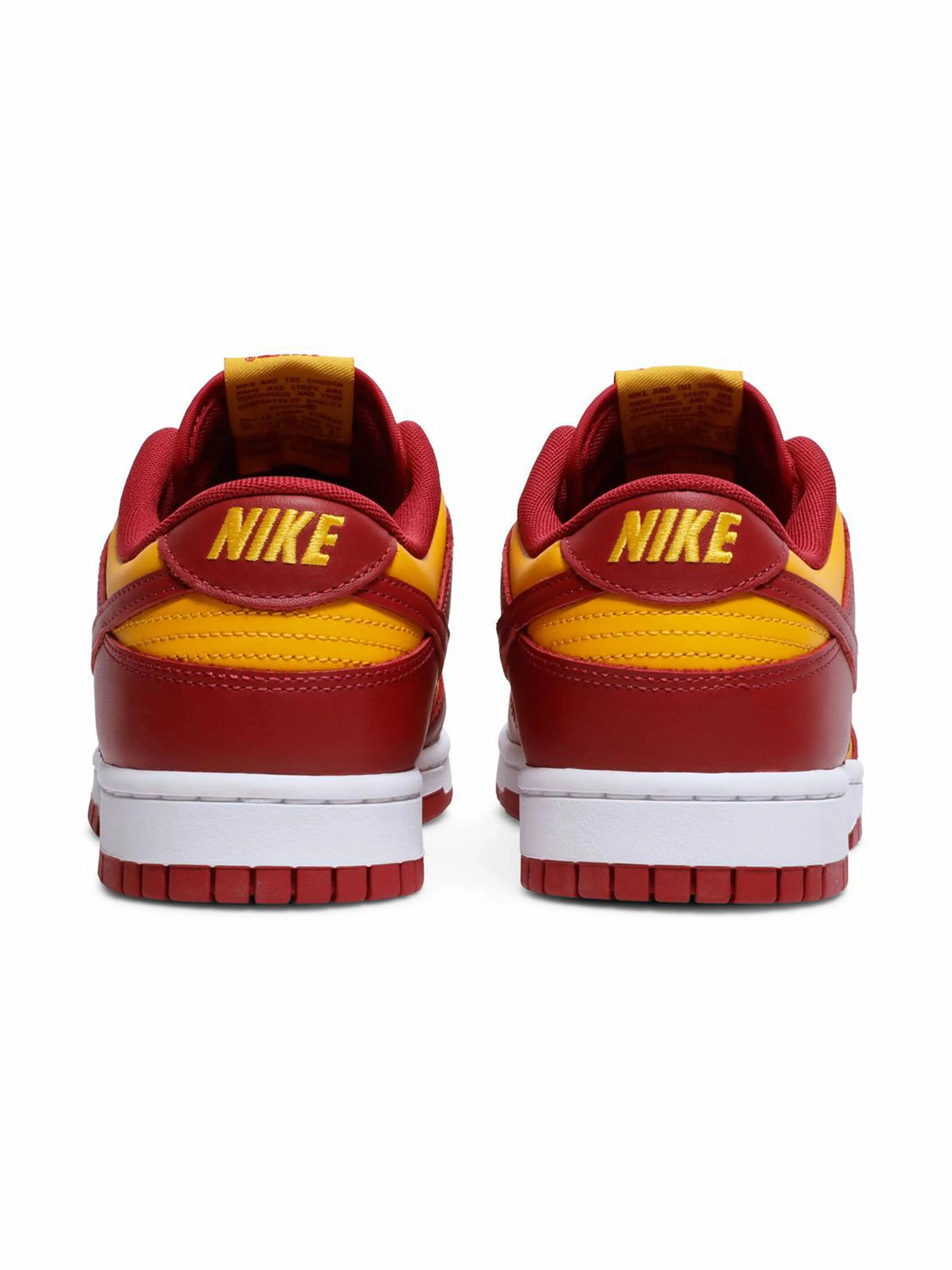 white shoes Nike Dunk Low Midas Gold