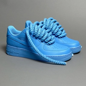 Dance Winter - running Nike Air Force 1 Pastel "Rope Laces Frost Tint" V2
