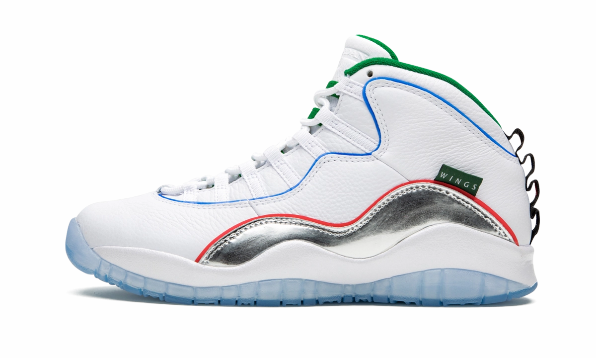 material - innovation extra - wide running shoes Air Jordan 10 "Wings"