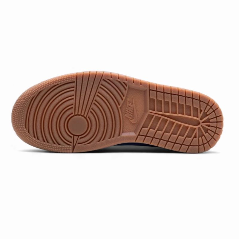 Travis Scott x Air Jordan 1 Low OG Canary easy - to - clean upper shoes Traction pattern