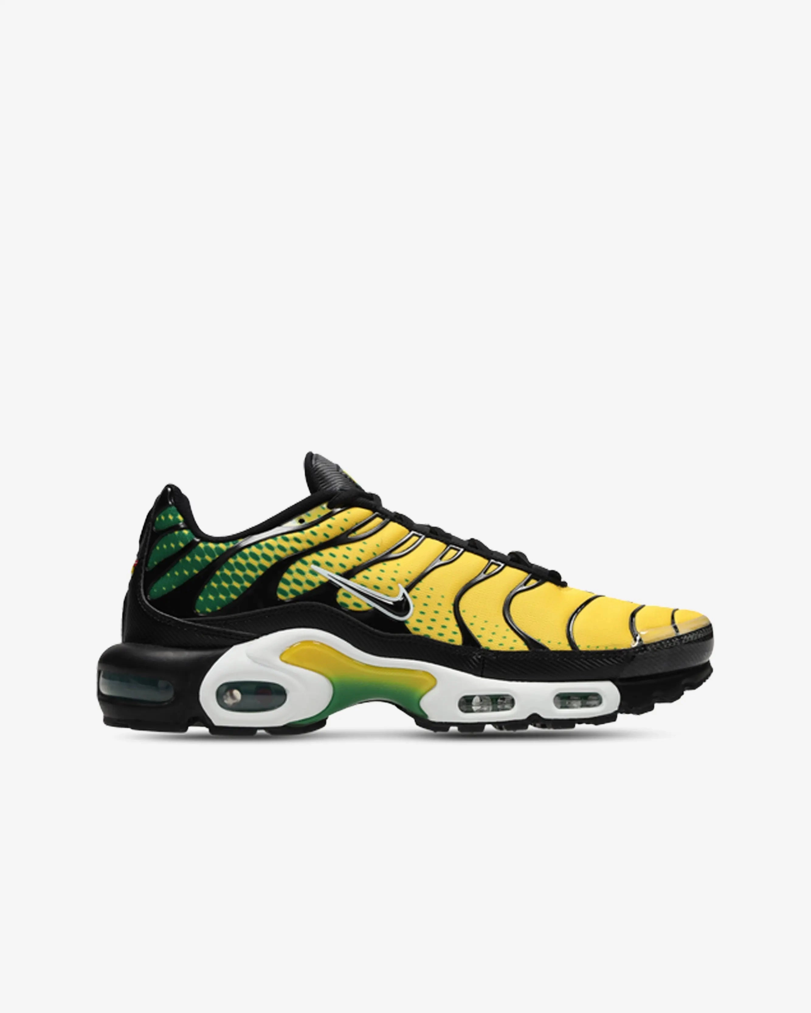 Nike Air Max Plus Varsity Maize Flexibility - zones Energy - Efficient