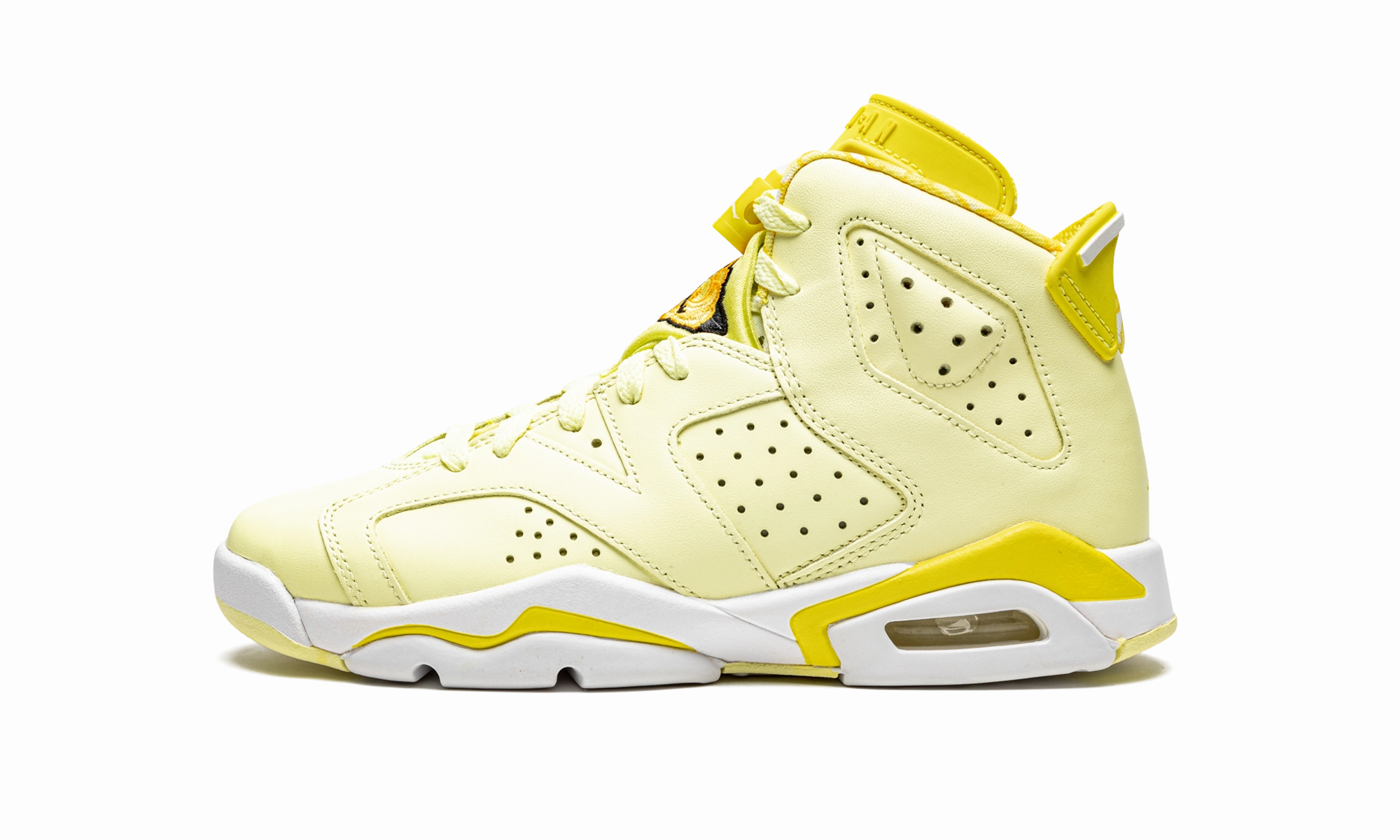 Air Jordan 6 GS "Citron Tint / Floral" Office Worker