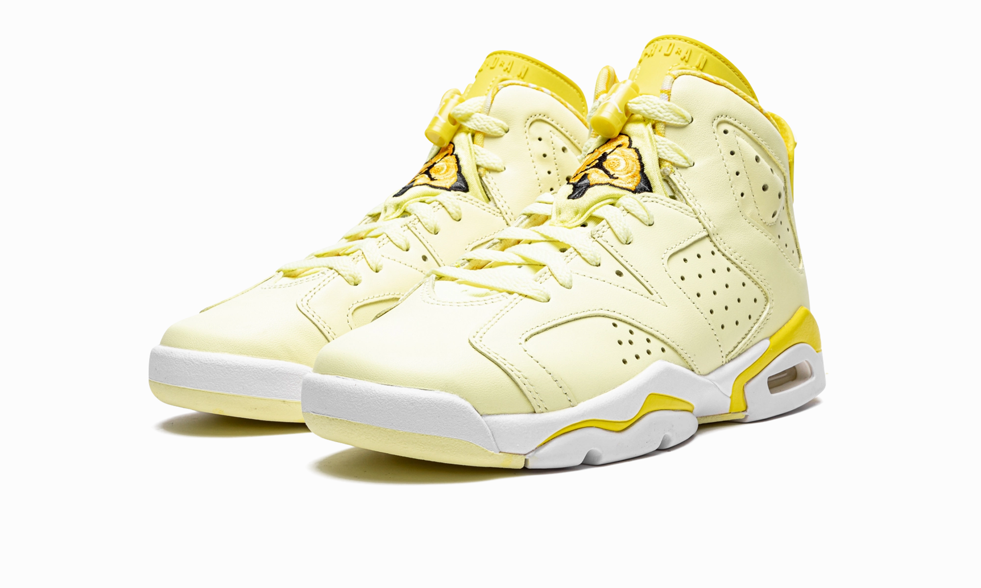 Air Jordan 6 GS "Citron Tint / Floral" Stunning look