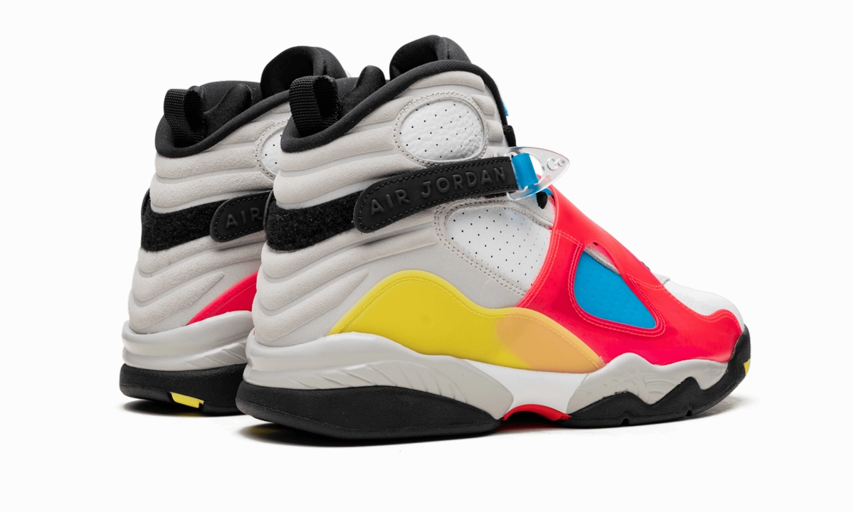 Dry running hook - and - loop closure shoes Air Jordan 8 Retro SE "Multi-Color"
