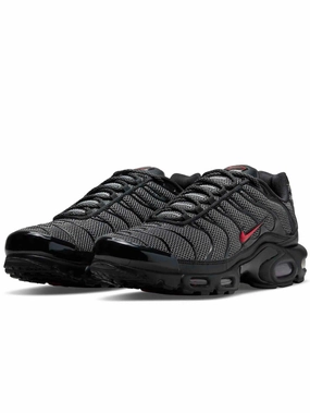 glass - fiber - reinforced shoes Nike Air Max Plus TN Metal Mesh Black Red