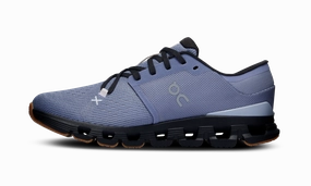 On Cloud X 4 WMNS "Feather Black" walking tool running for a way to stay competitive