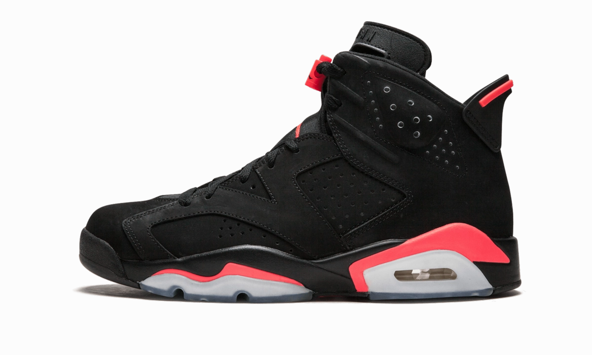 Air Jordan 6 Retro "Infrared" niche - market shoes Stretchable