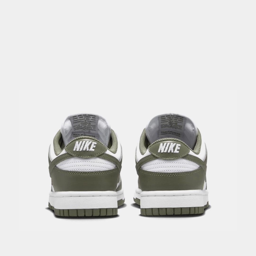 NIKE DUNK LOW - WHITE/OLIVE Performance Stability