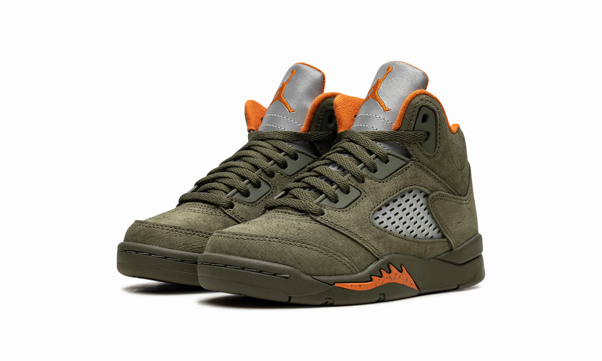 Air Jordan 5 PS "Olive" High - end quarter - length running wear