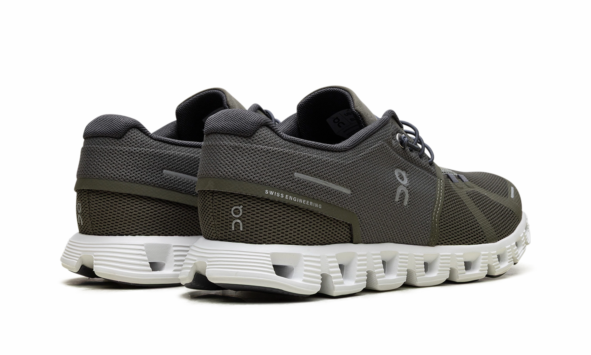 Cloud 5 "Olive Green White" obsession adjustable strap shoes