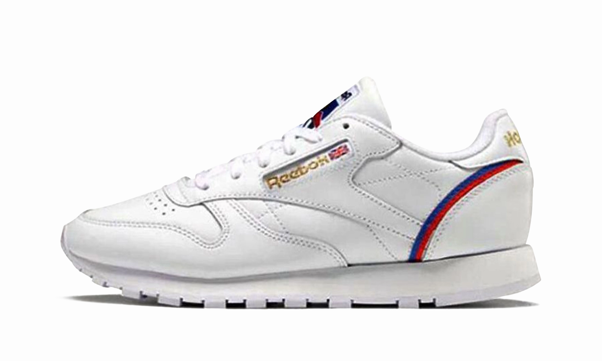 Classic Leather WMNS "Collage of Flags" breathable - upper shoes running on flat terrain shoes