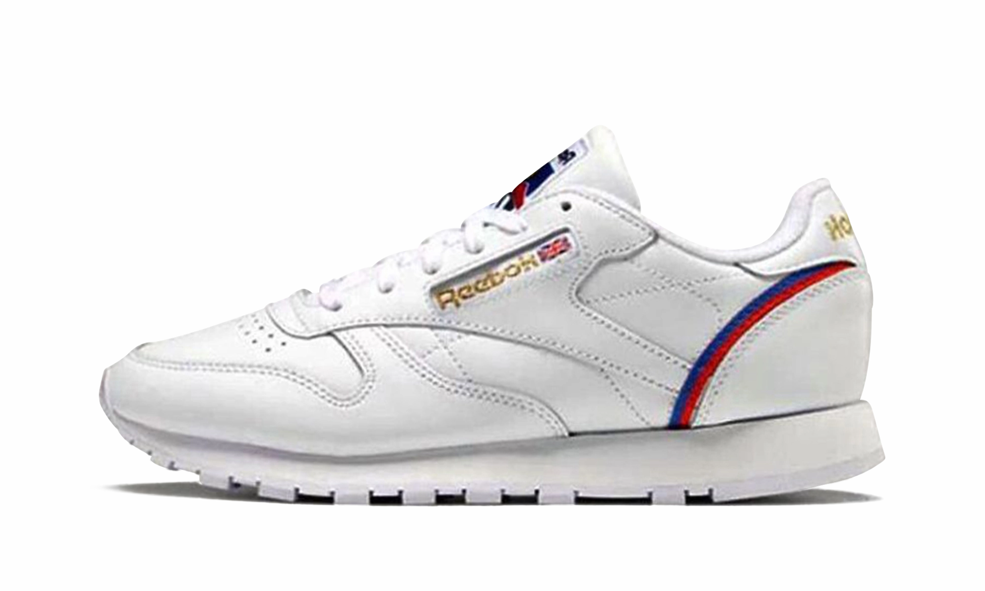 anti - odor running shoes Classic Leather WMNS "Collage of Flags"