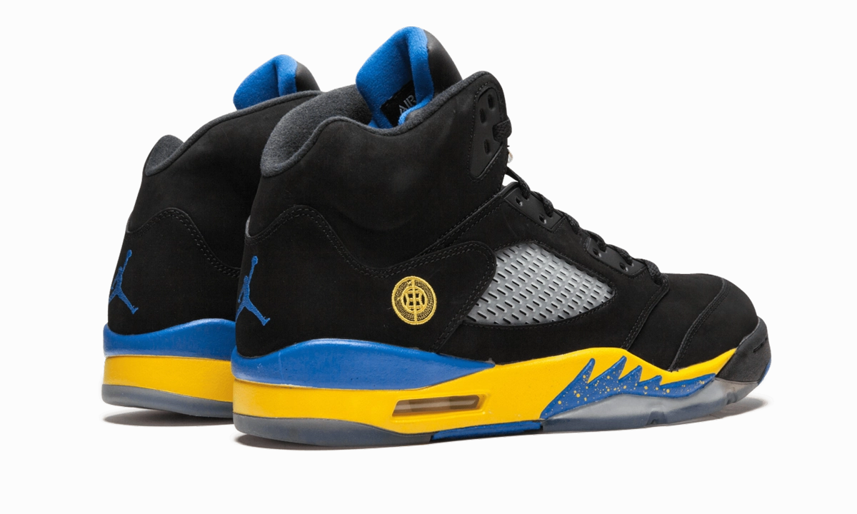 Air Jordan 5 Retro "Shanghai Shen" soft - foam sole shoes improve comfort