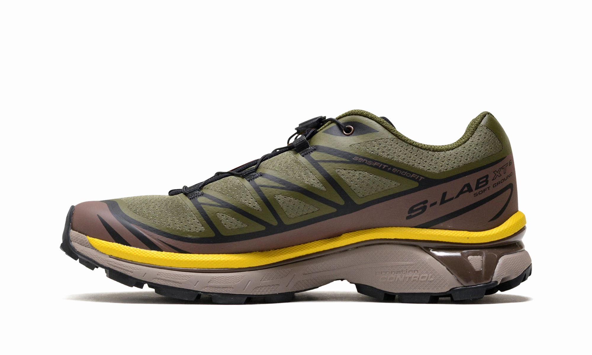 XT-6 "Olive Night Black Sulphur" Shock dispersion Mesh - Upper