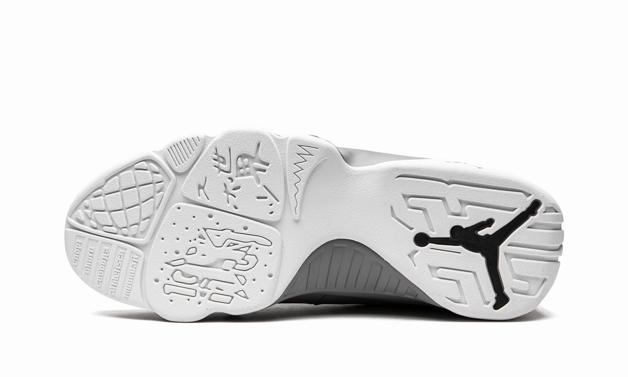 Air Jordan 9 Retro "Particle Grey" running in the park running efficiency