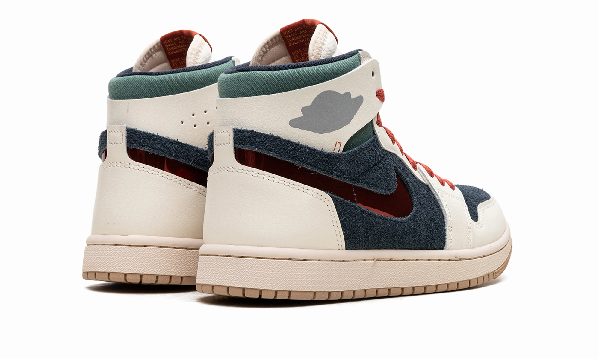 WMNS Air Jordan 1 ZM AIR CMFT 2 "You're Welcome" Elevated Design Fashion Active