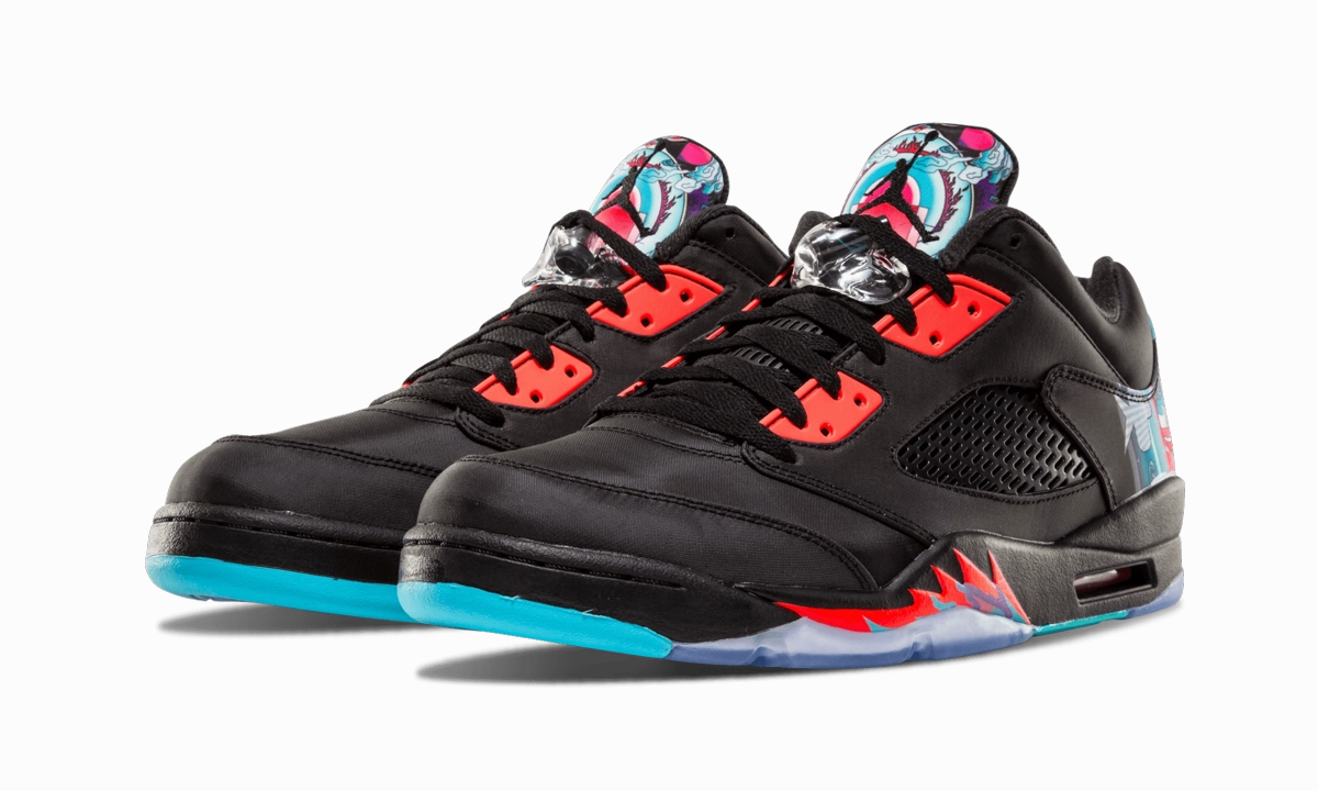 Air Jordan 5 Retro Low "China" kids' athletic footwear