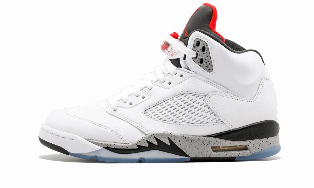 weekend running shoe time frame Air Jordan 5 Retro "CEMENT"