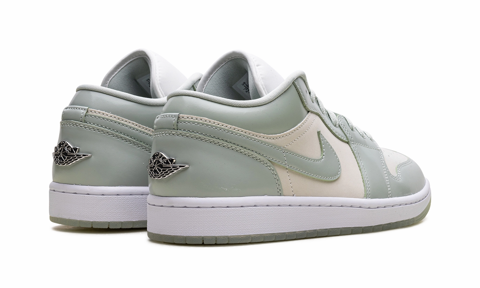 Jordan 1 Low WMNS "Seafoam Sail" Flexible Arch Comfy Walk