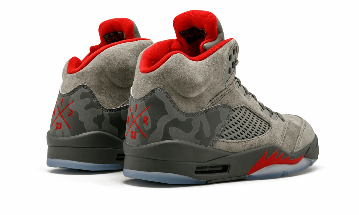 Performance-driven approach comfort - brand shoes Air Jordan 5 Retro "Camo"