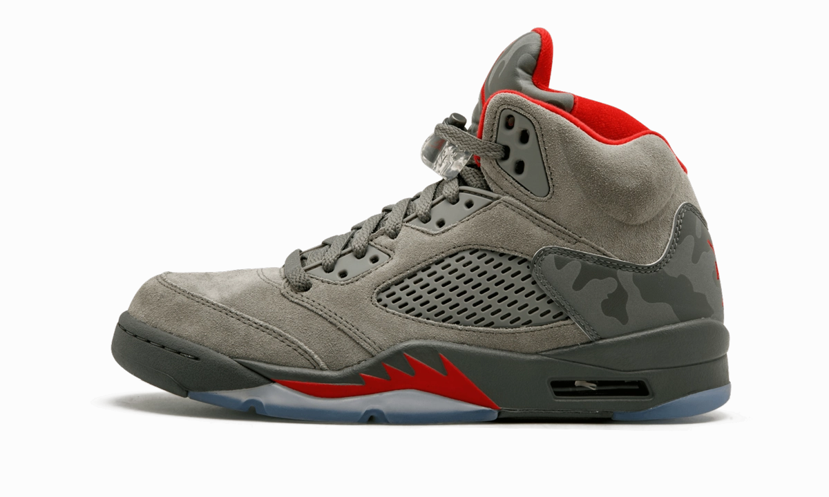 orthotic - friendly - design - compatibility shoes interchangeable parts shoes Air Jordan 5 Retro "Camo"