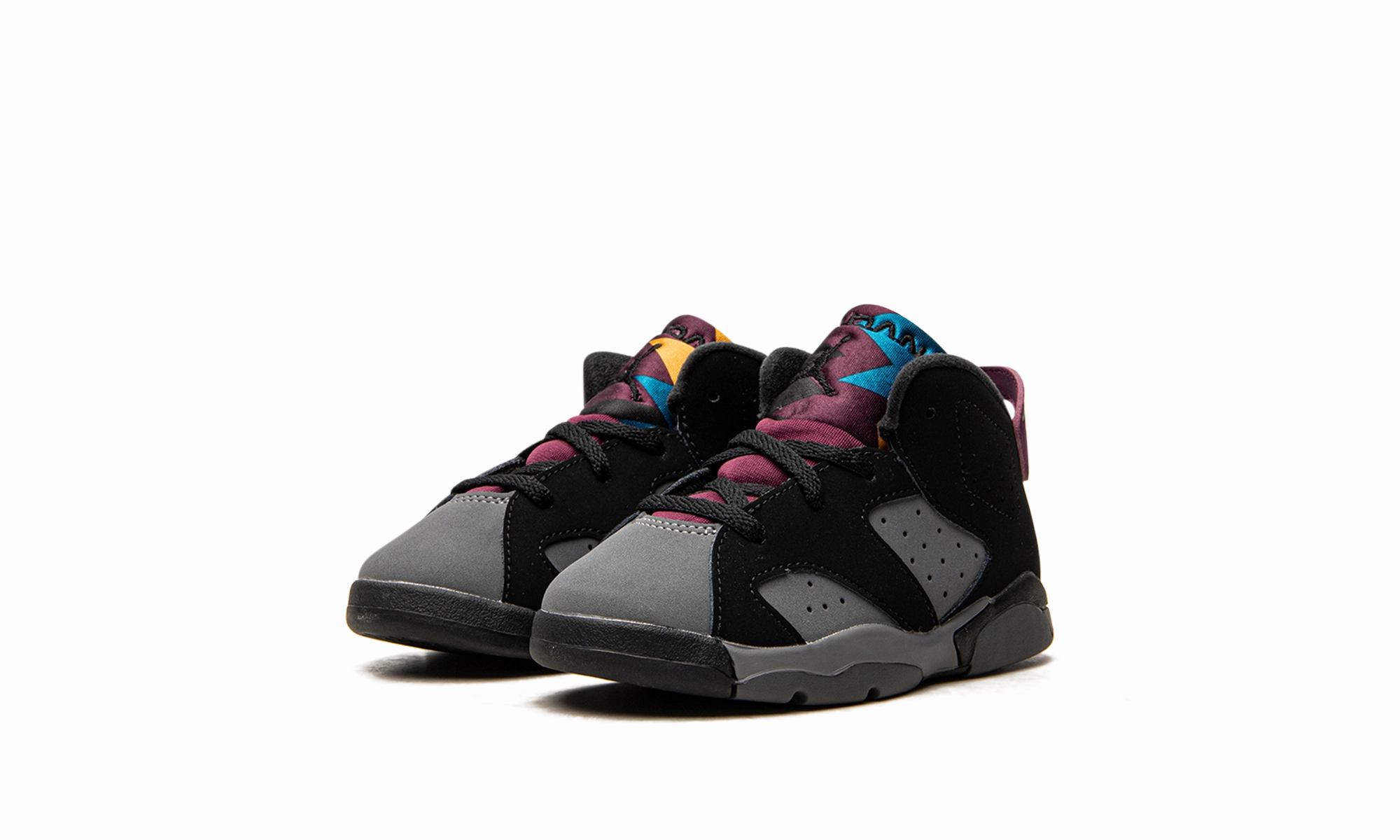 Air Jordan 6 Retro TD "Bordeaux" loose fit shoes Heel Cushioning