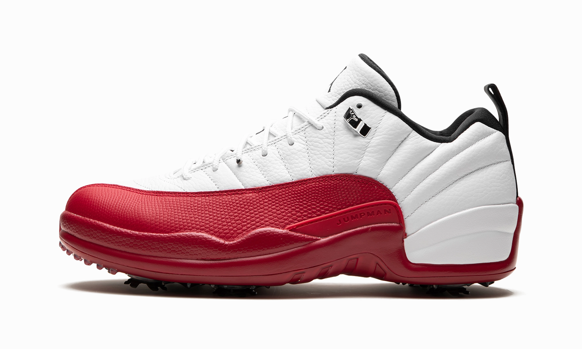 running at night Air Jordan 12 Golf "Cherry"