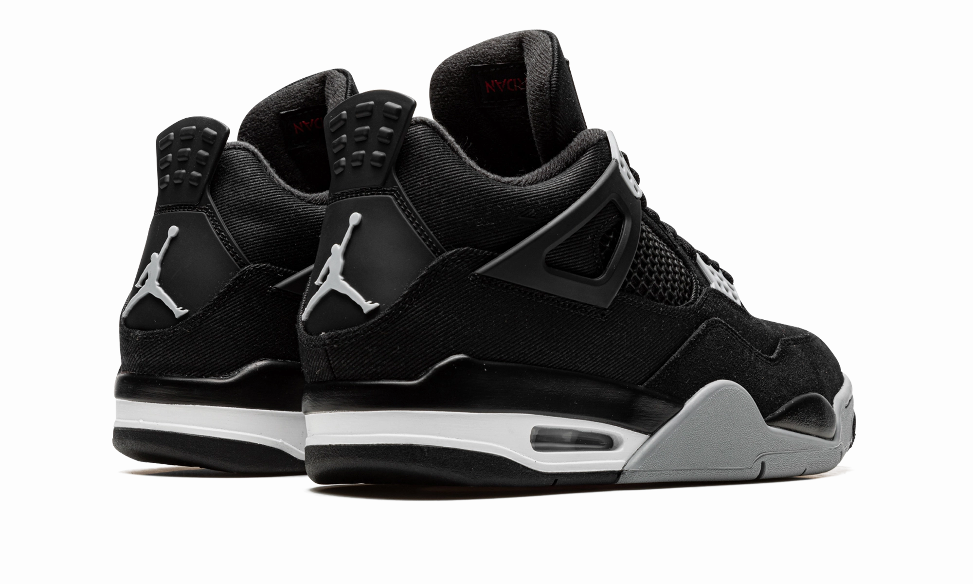 Air Jordan 4 "Black Canvas" Core Cushion