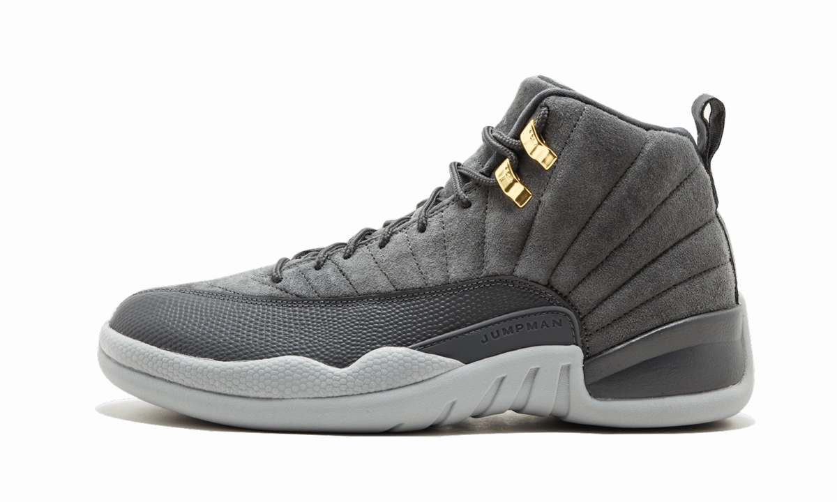 color - grey Air Jordan 12 Retro "Dark Grey"