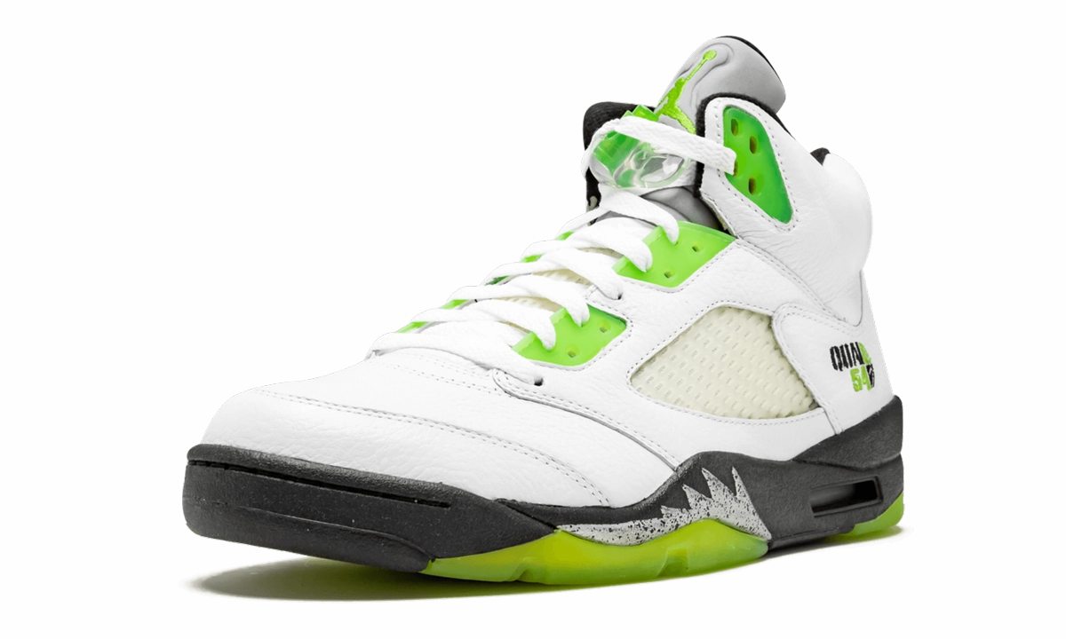Walk Comfort reinforced - heel - area - sturdiness shoes Air Jordan 5 Retro Q54 "Quai 54"