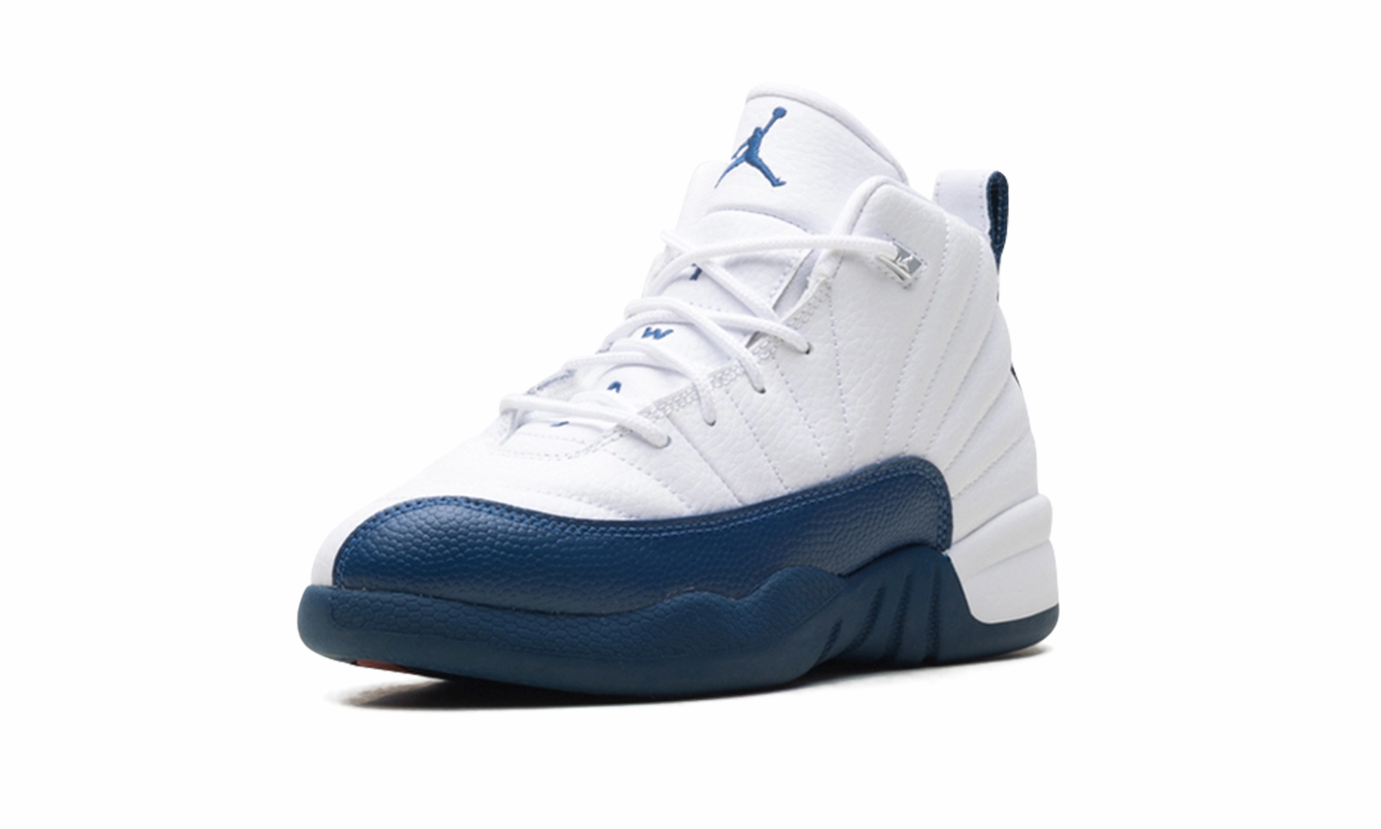 Air Jordan 12 Retro PS "French Blue (2025)" high - arch support running in a park trail